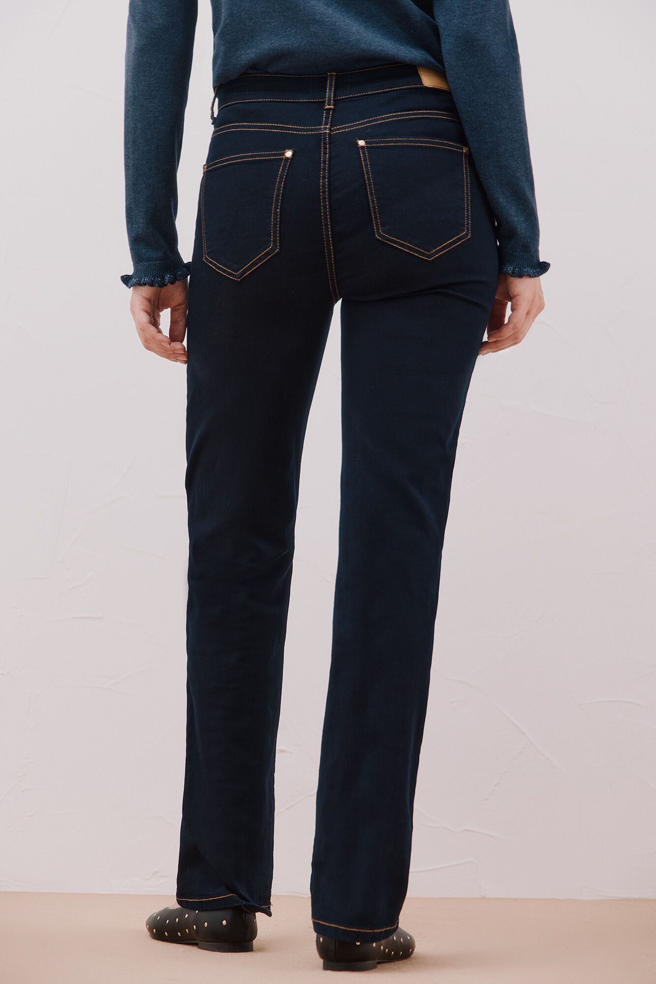 Cortefiel Sensational straight jeans Blue