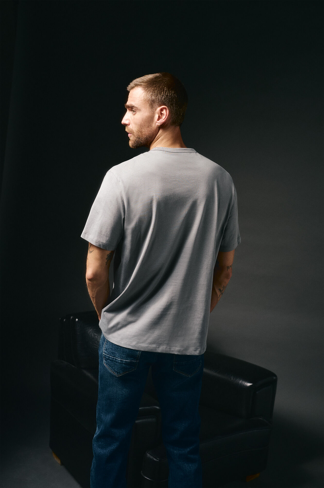 OOTO Camiseta ligera Gris