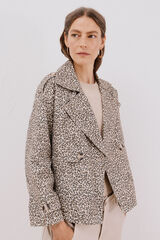 Cortefiel Short trench coat Multicolour