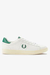 Fred Perry Tênis de couro B722 Branco