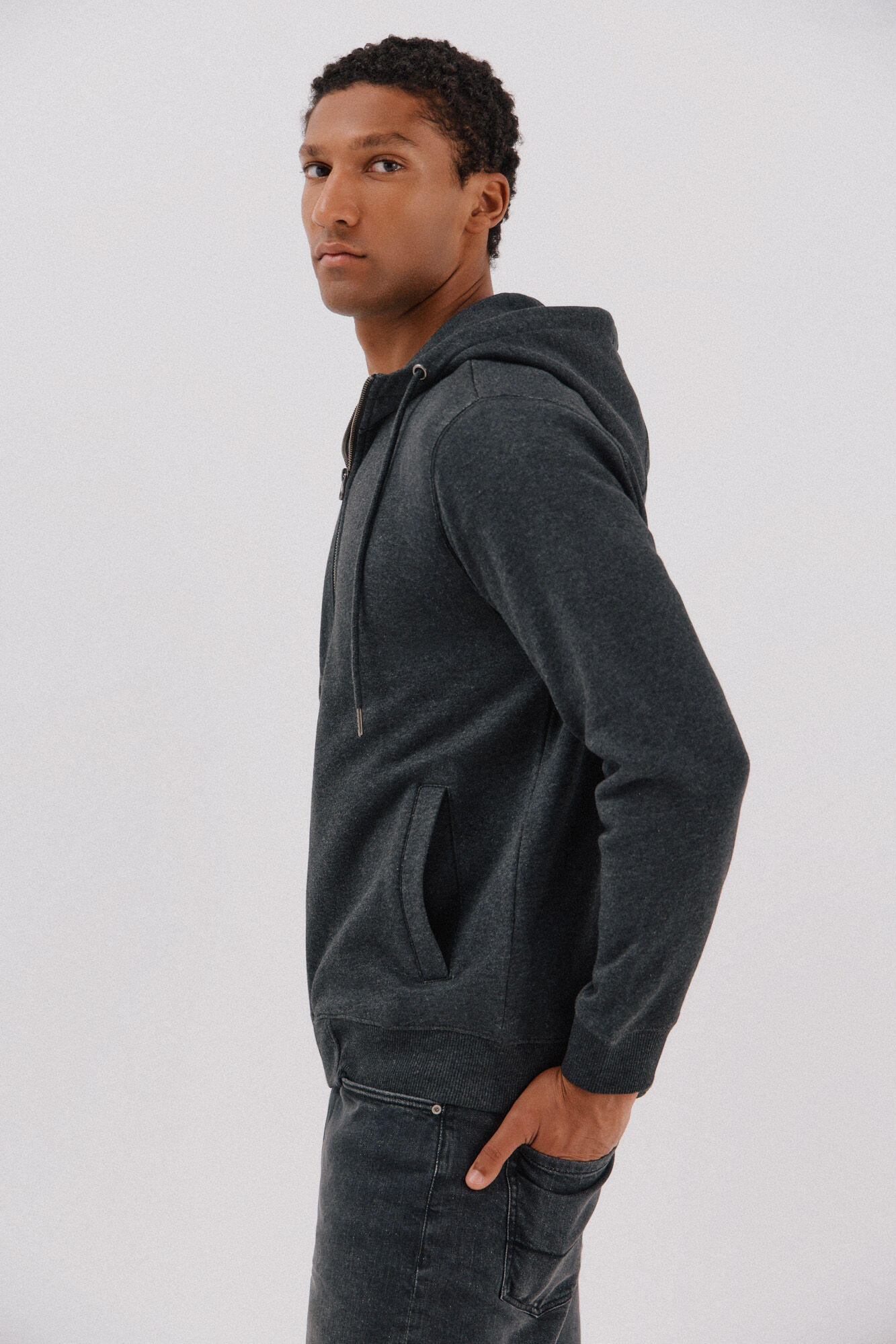 Cortefiel C&aacute;rdigan con capucha