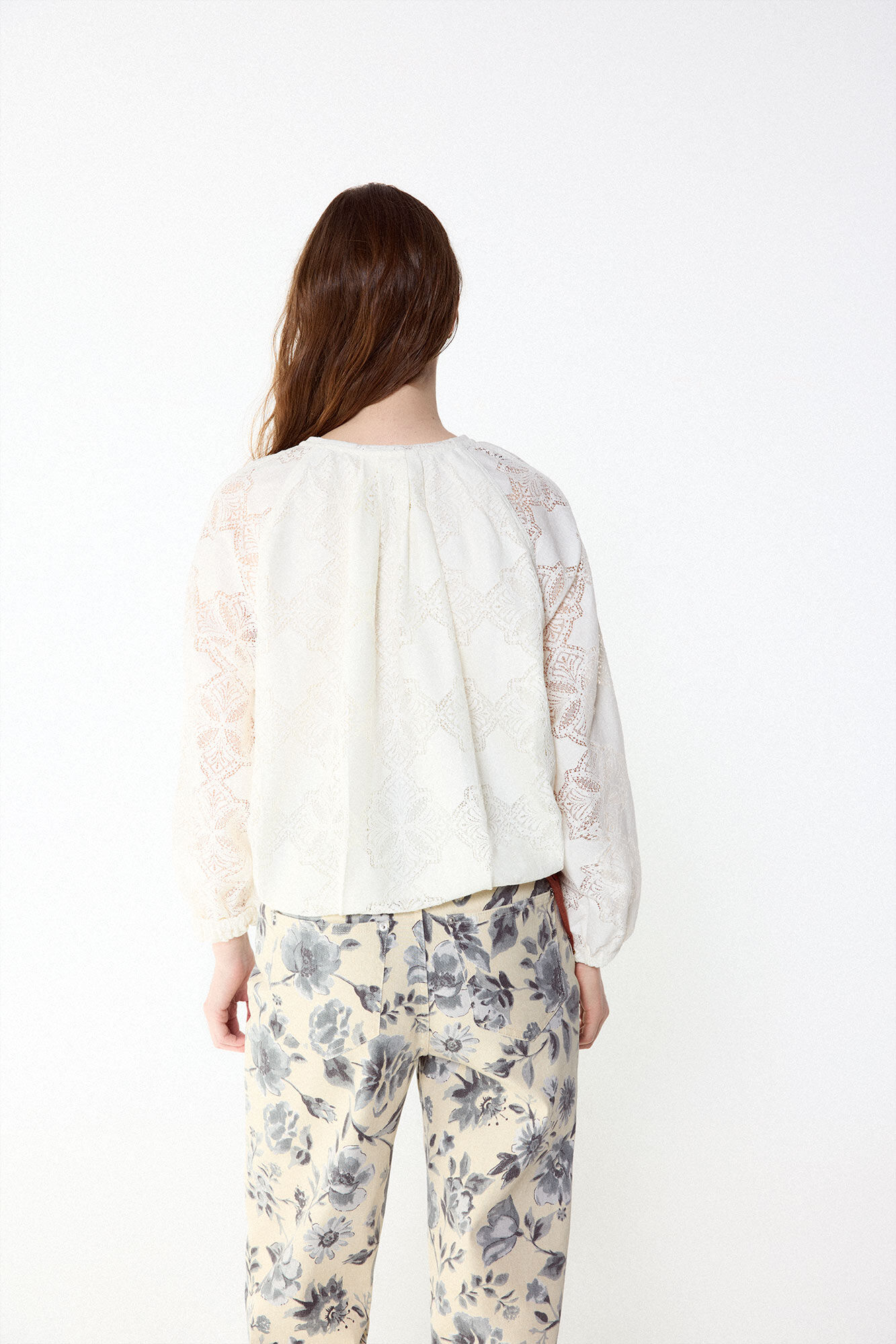 Slowlove Bomber de lace Ecru