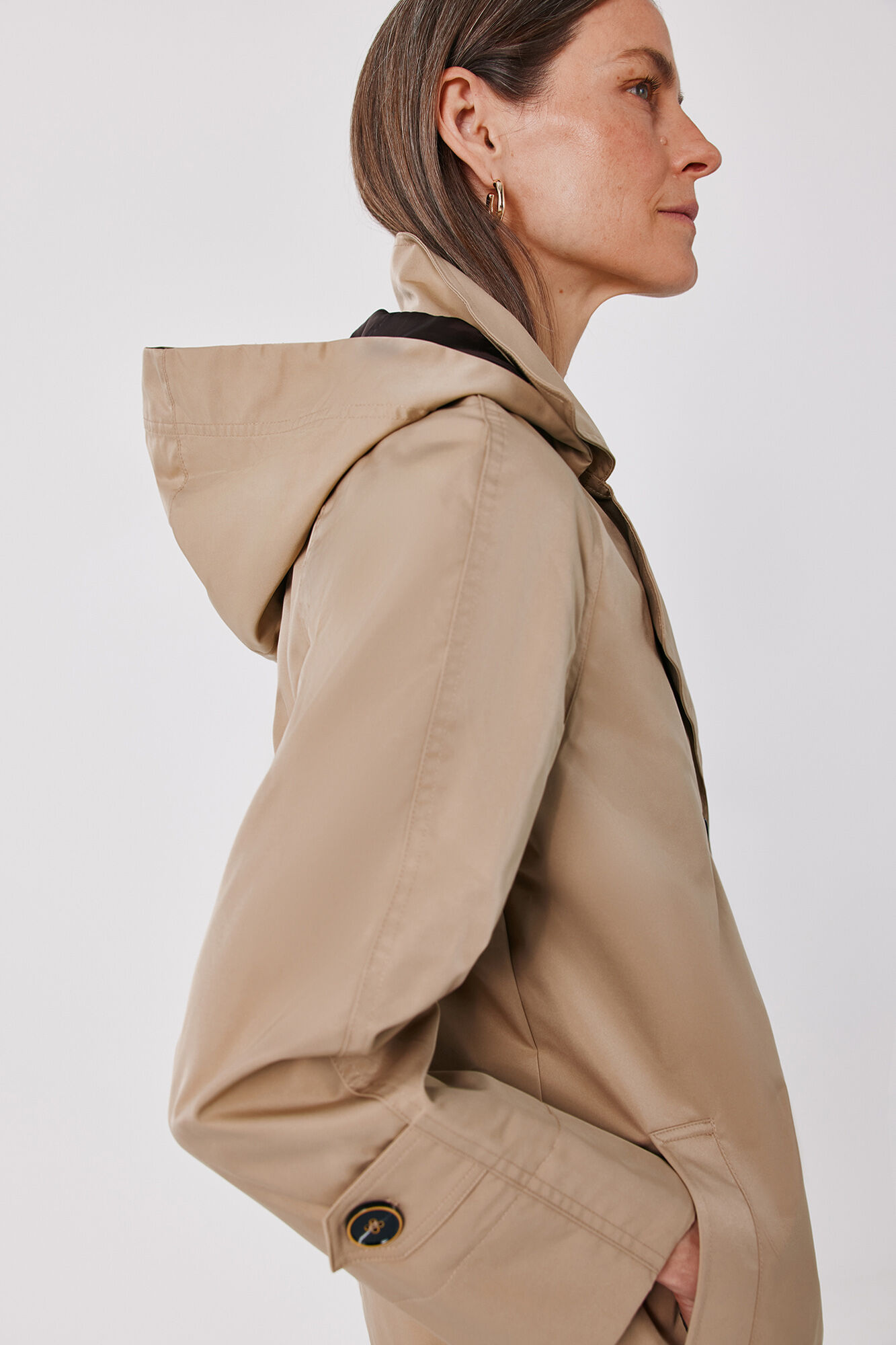 Cortefiel Short flared trench