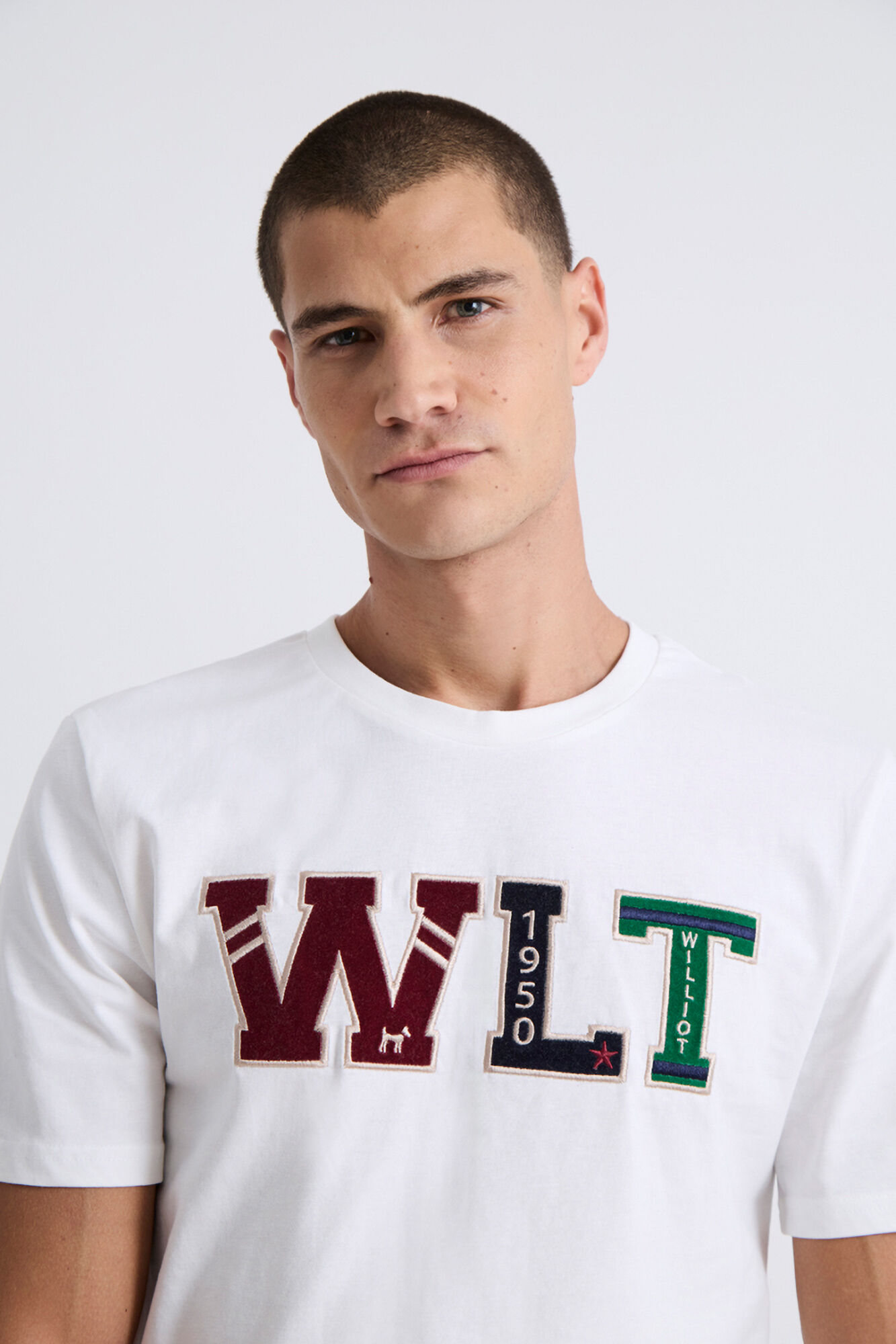 Williot T-shirt com o logo da WLT