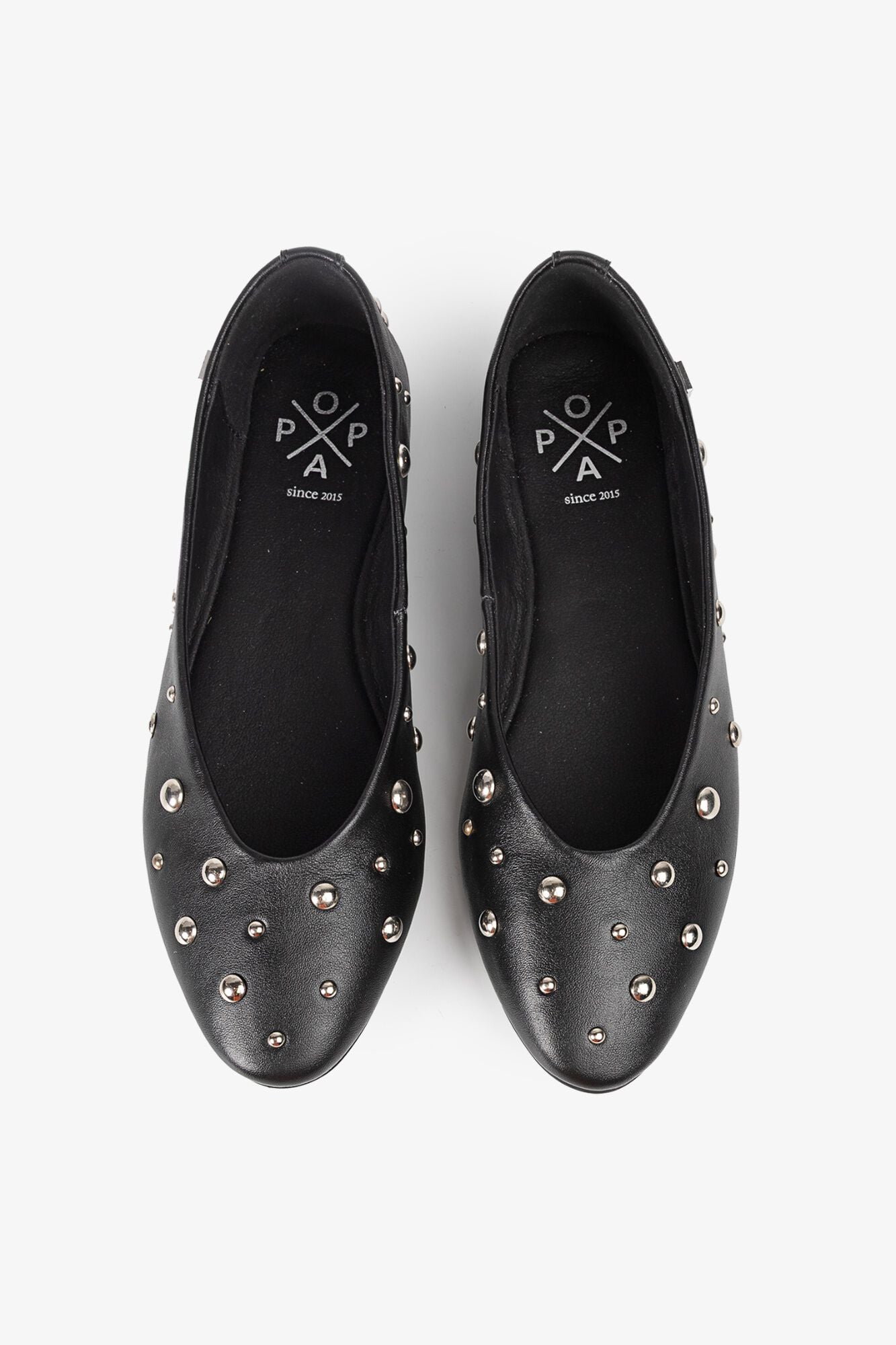 Popa Sabrinas Etoile com tachas Preto