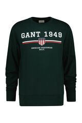 Gant Sweatshirt de gola redonda Verde