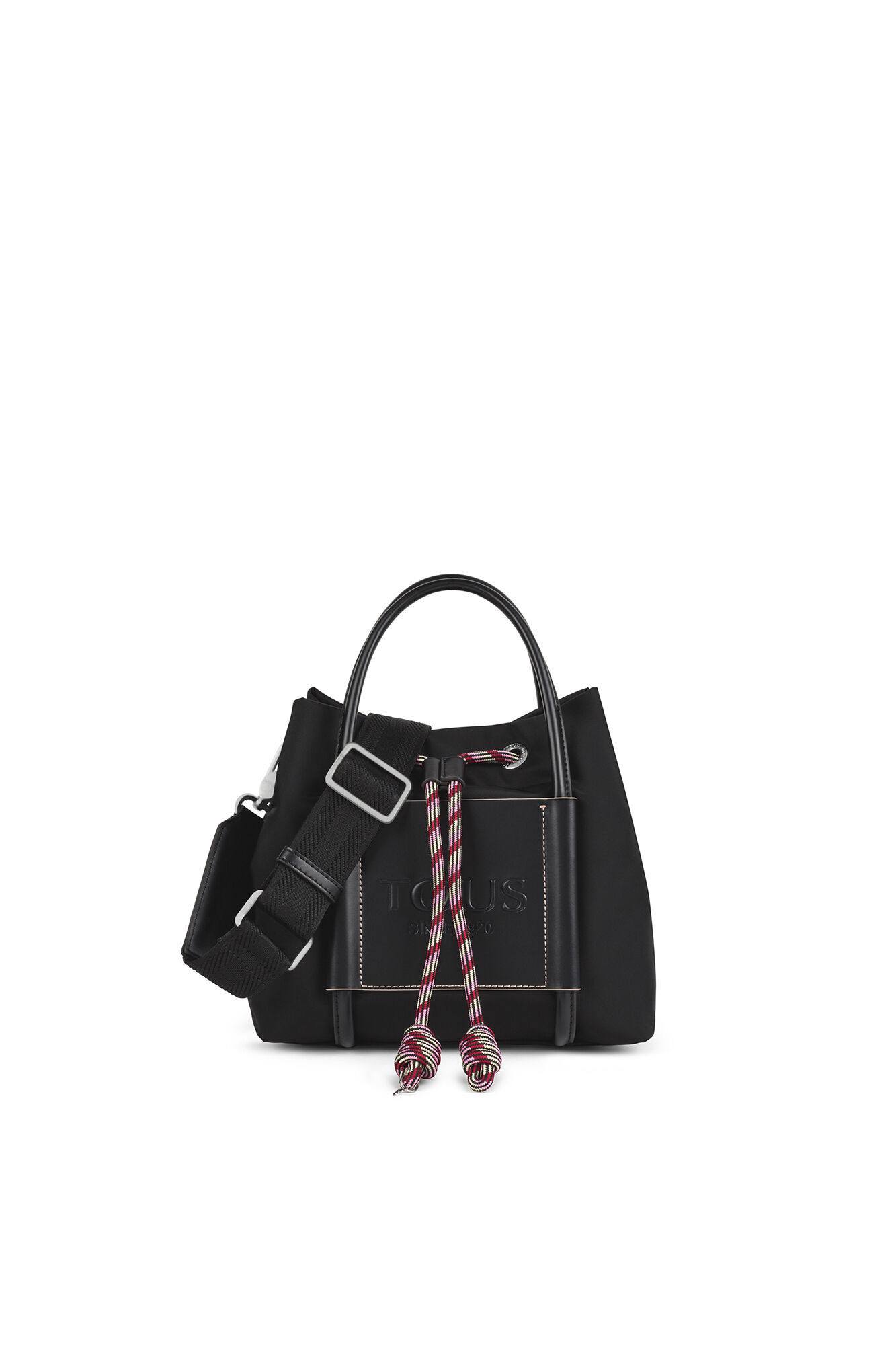 Tous Empire Soft black bucket bag Black