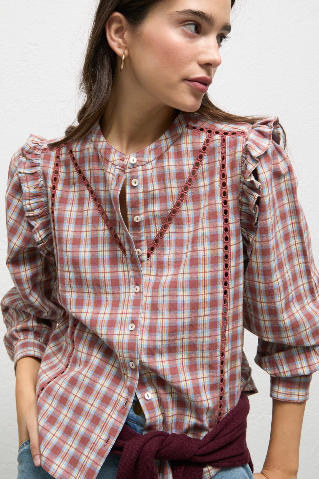 El Ganso Plaid Rosie blouse Multicolour