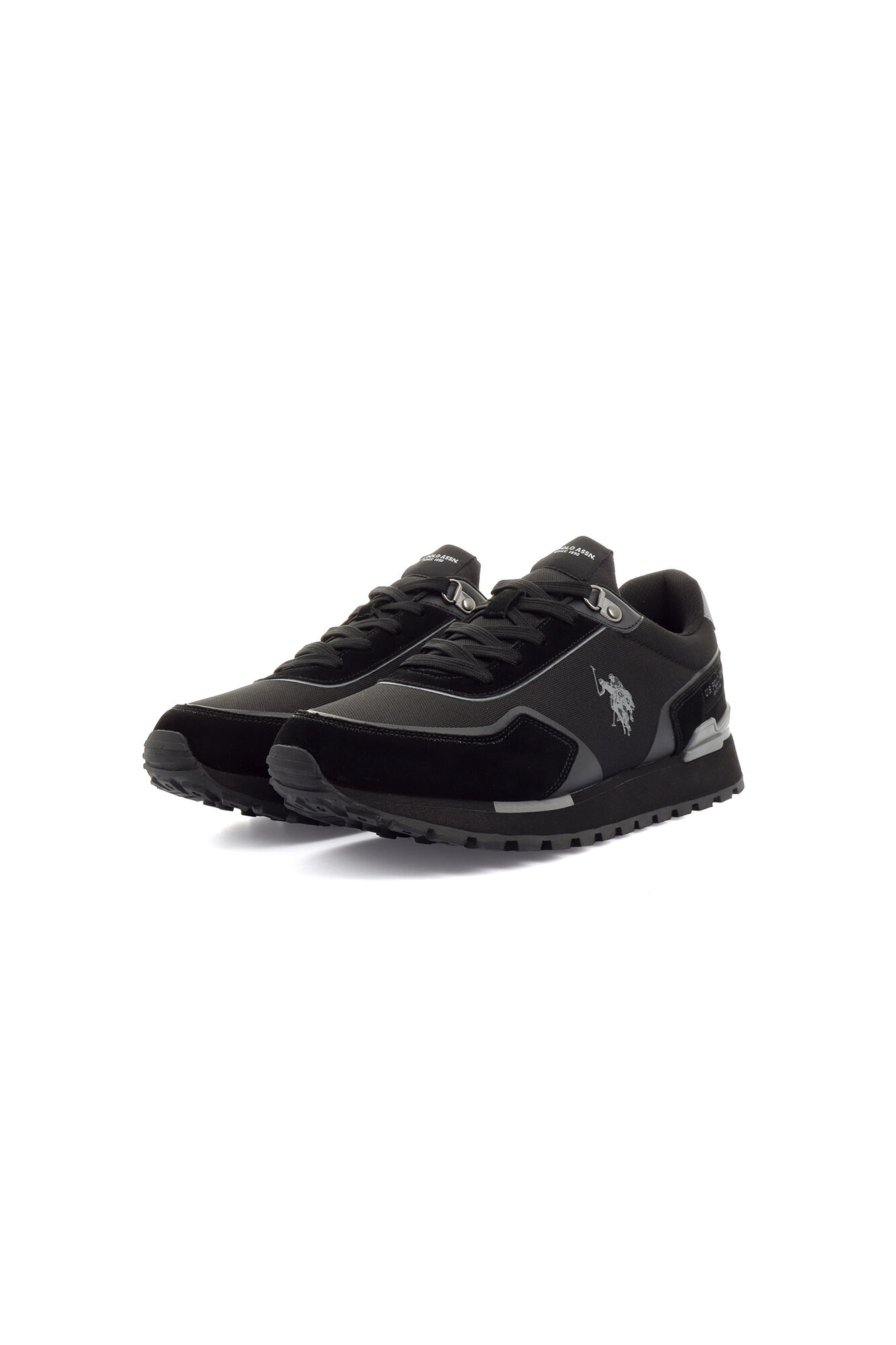 Us Polo Sapato de homem Preto