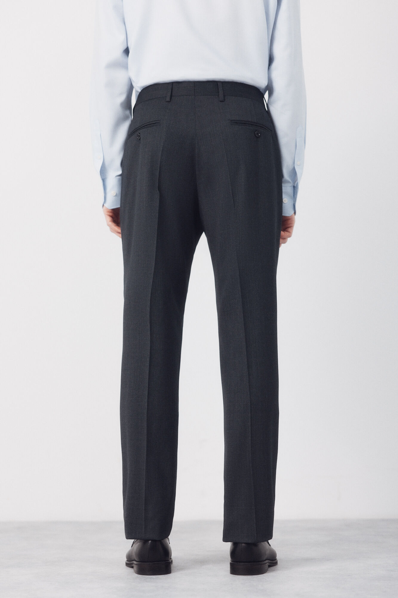 Cortefiel Plain coolmax pants Dark grey