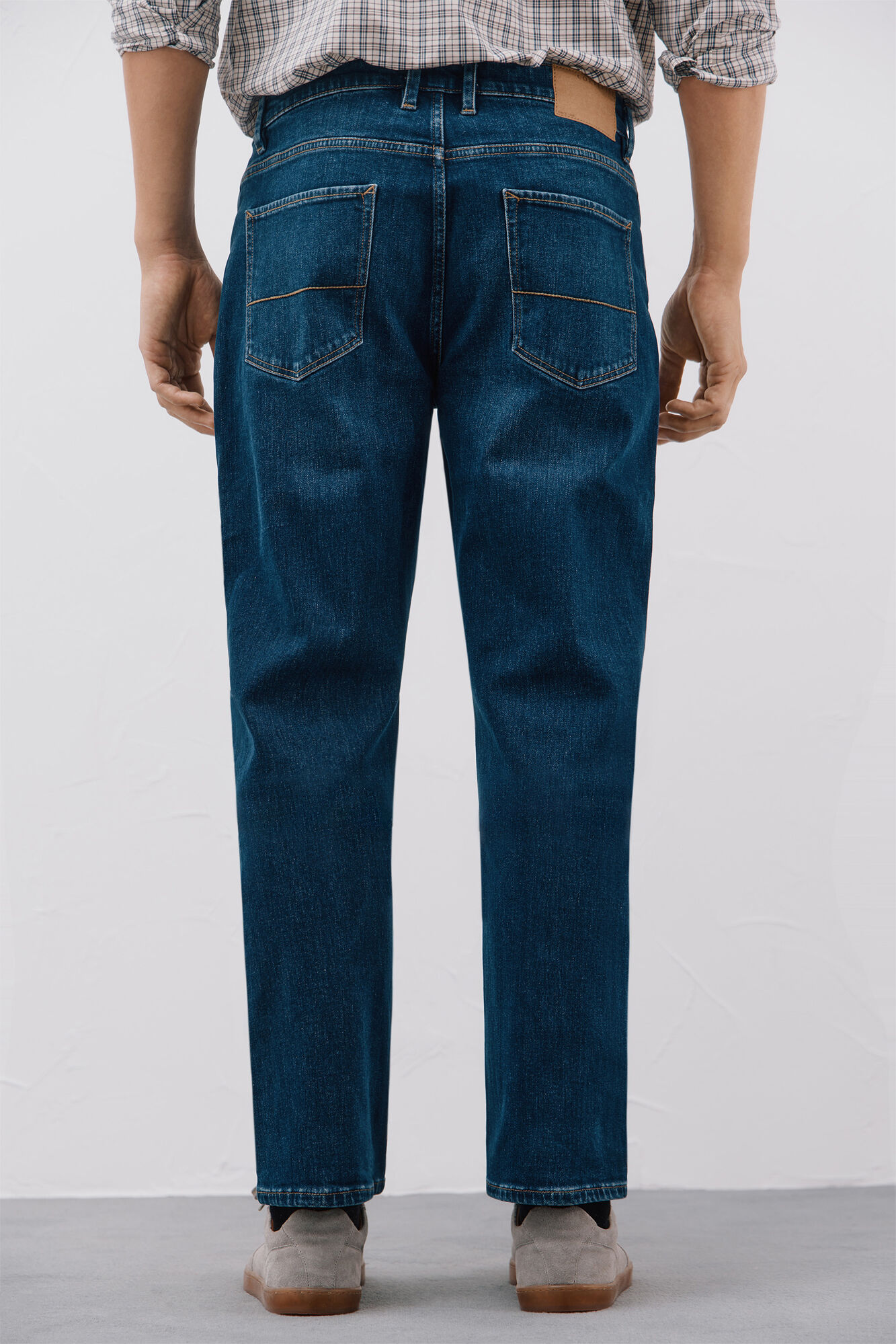 Cortefiel Jeans regular fit Azul