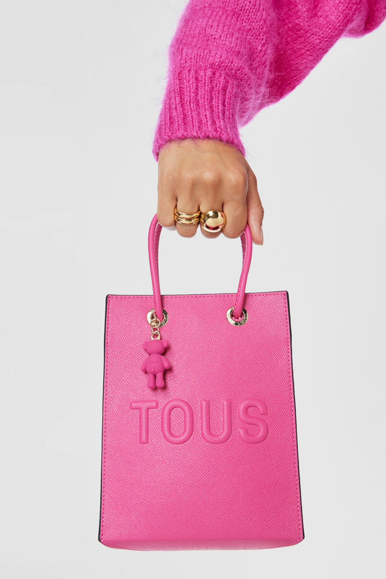 Tous Mini bolso Pop fucsia La Rue Fucsia