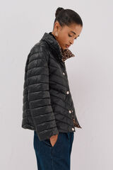 Cortefiel Blusão reversível thermolite® Preto