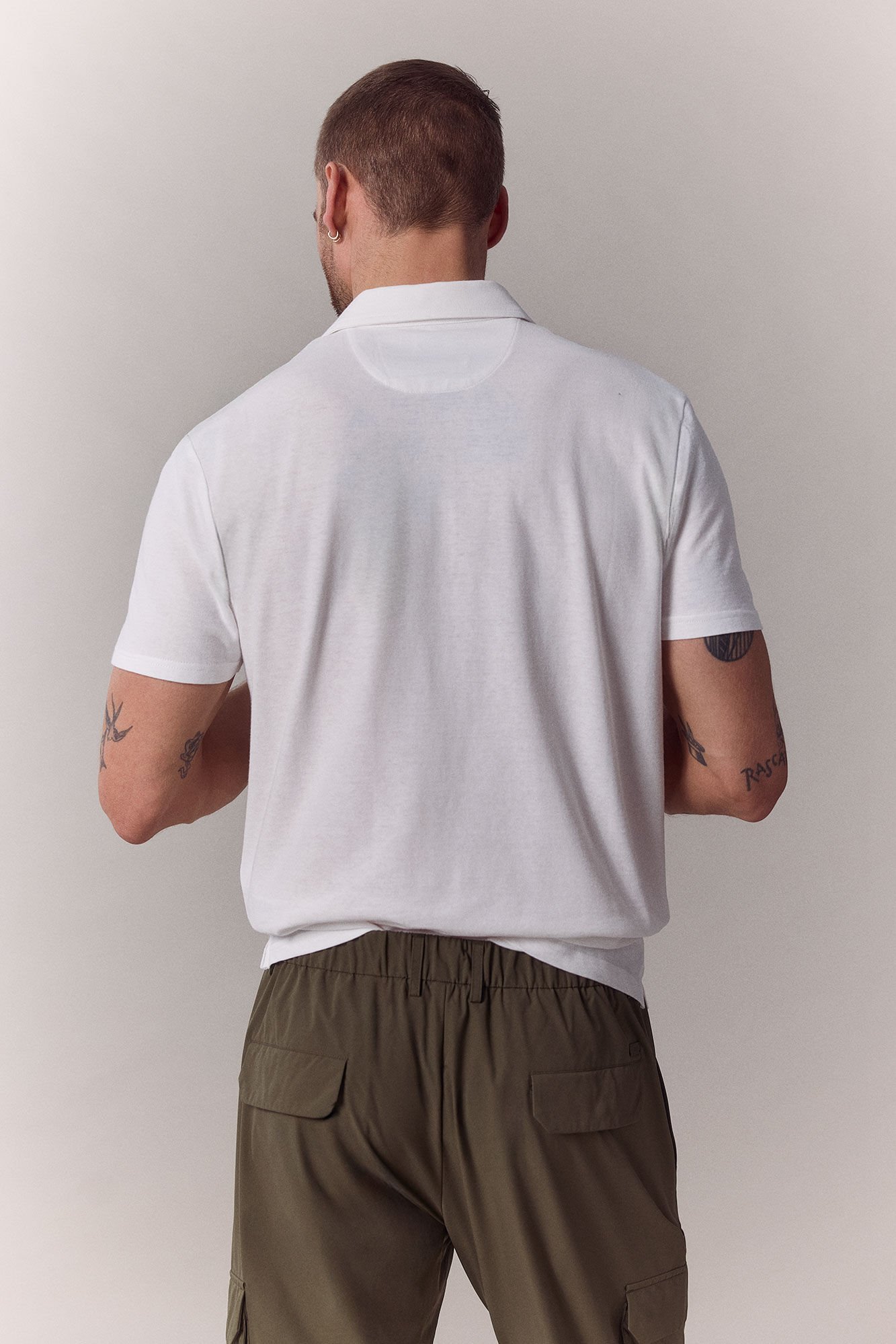 OOTO Polo refinado Branco