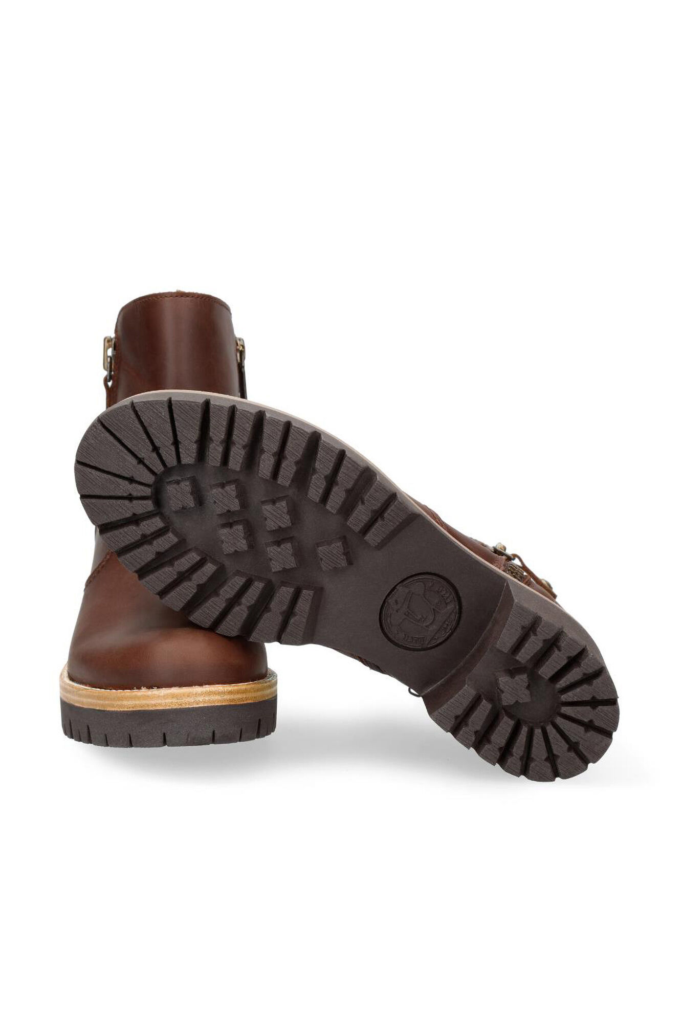 Panama Jack Women's heeled ankle boots Brown