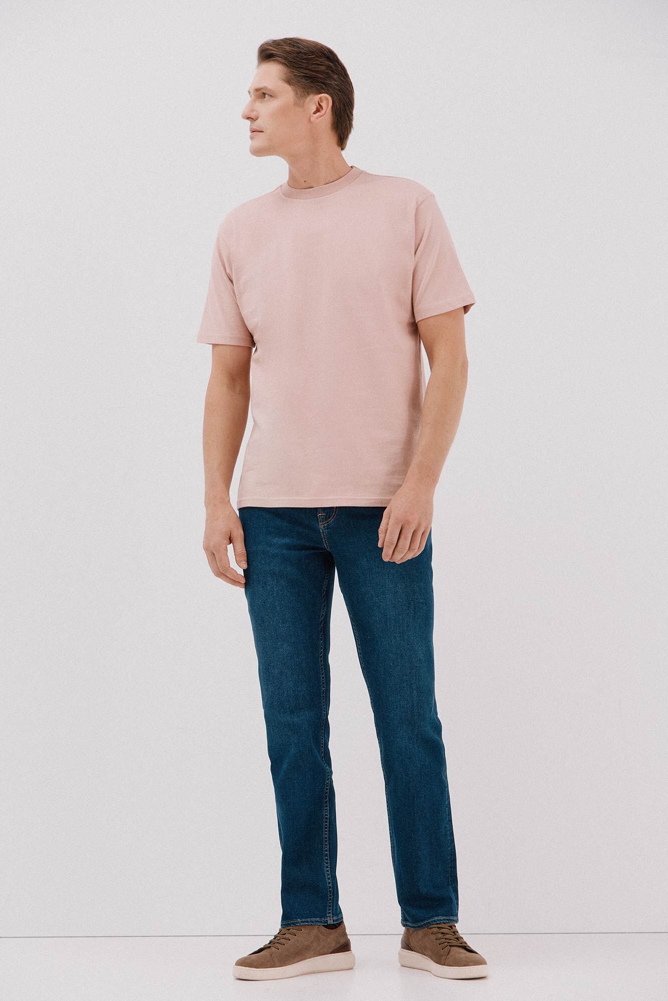 Cortefiel Basic T-shirt Pink