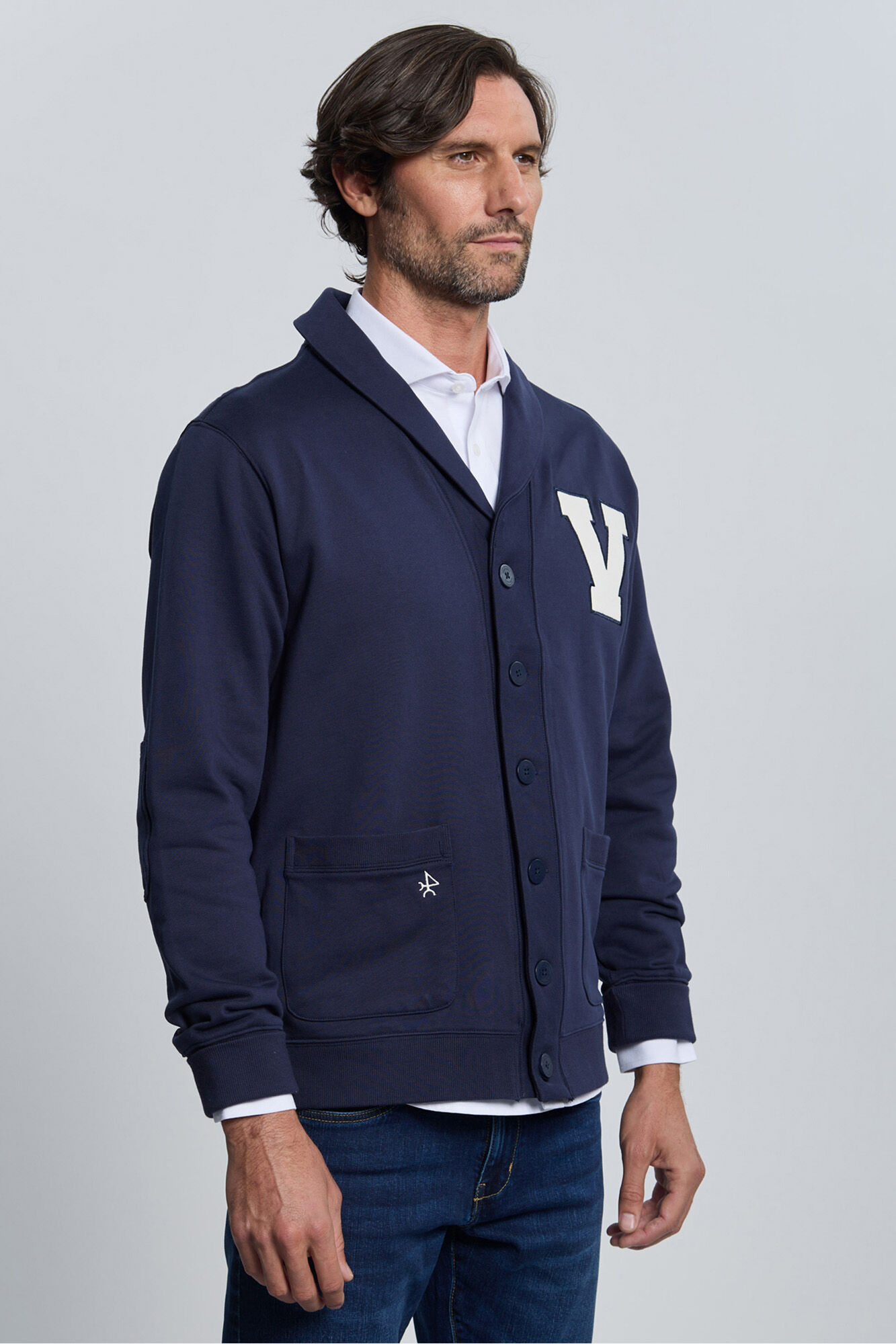 Valecuatro Moletom sweatshirt azul marinho Azul