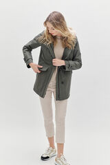 Caroll Parka 100% algod&atilde;o Verde