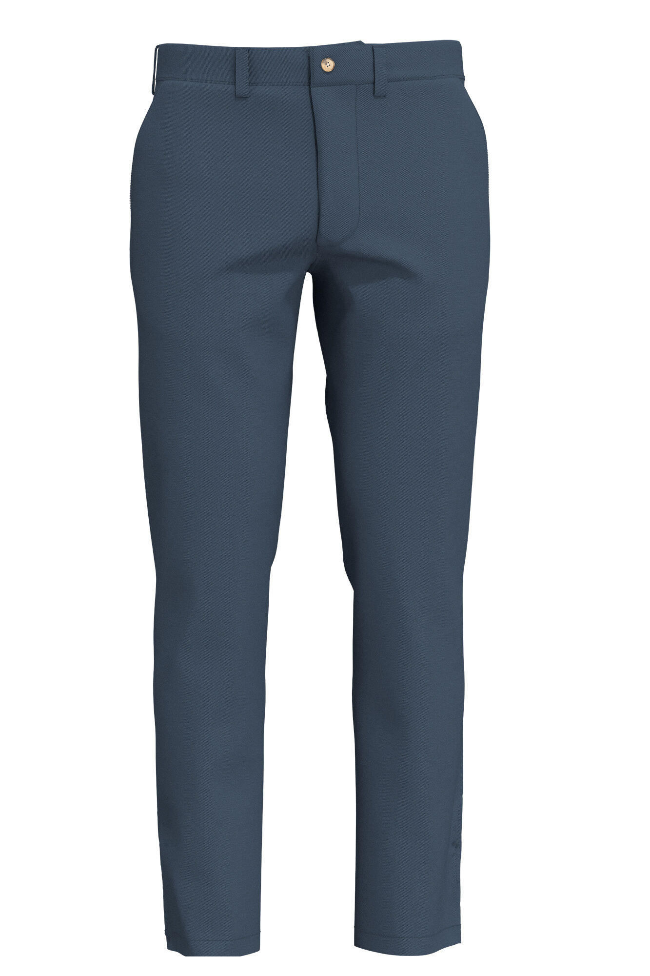 Selected Cal&ccedil;a cal&ccedil;as chino slim fit feita de algod&atilde;o org&acirc;nico 