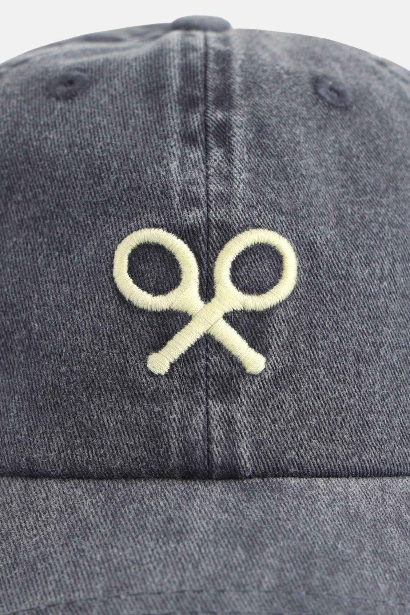 Silbon Gorra desgastada raqueta Azul