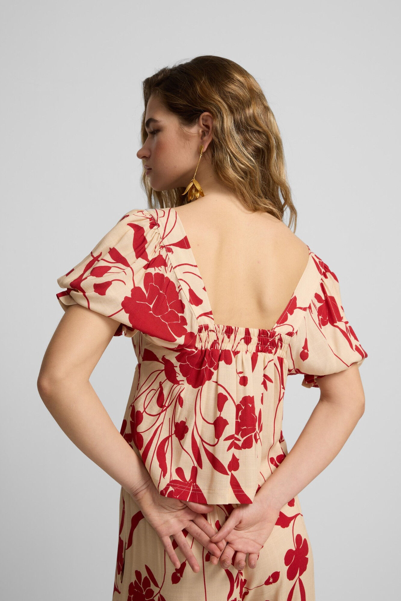 Silbon Blusa franzida 