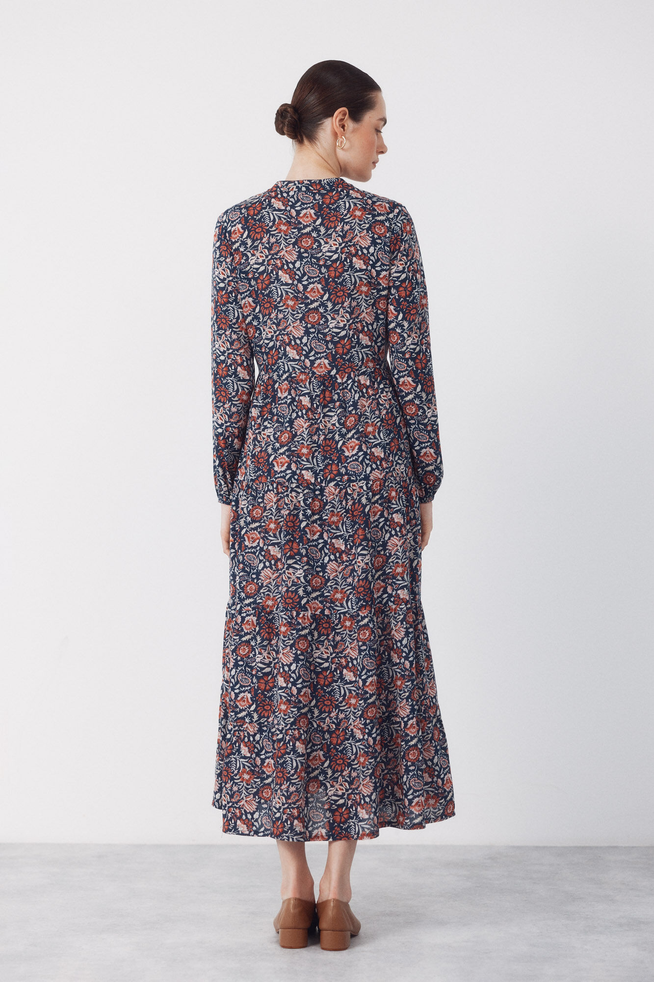 Cortefiel Fluid printed dress