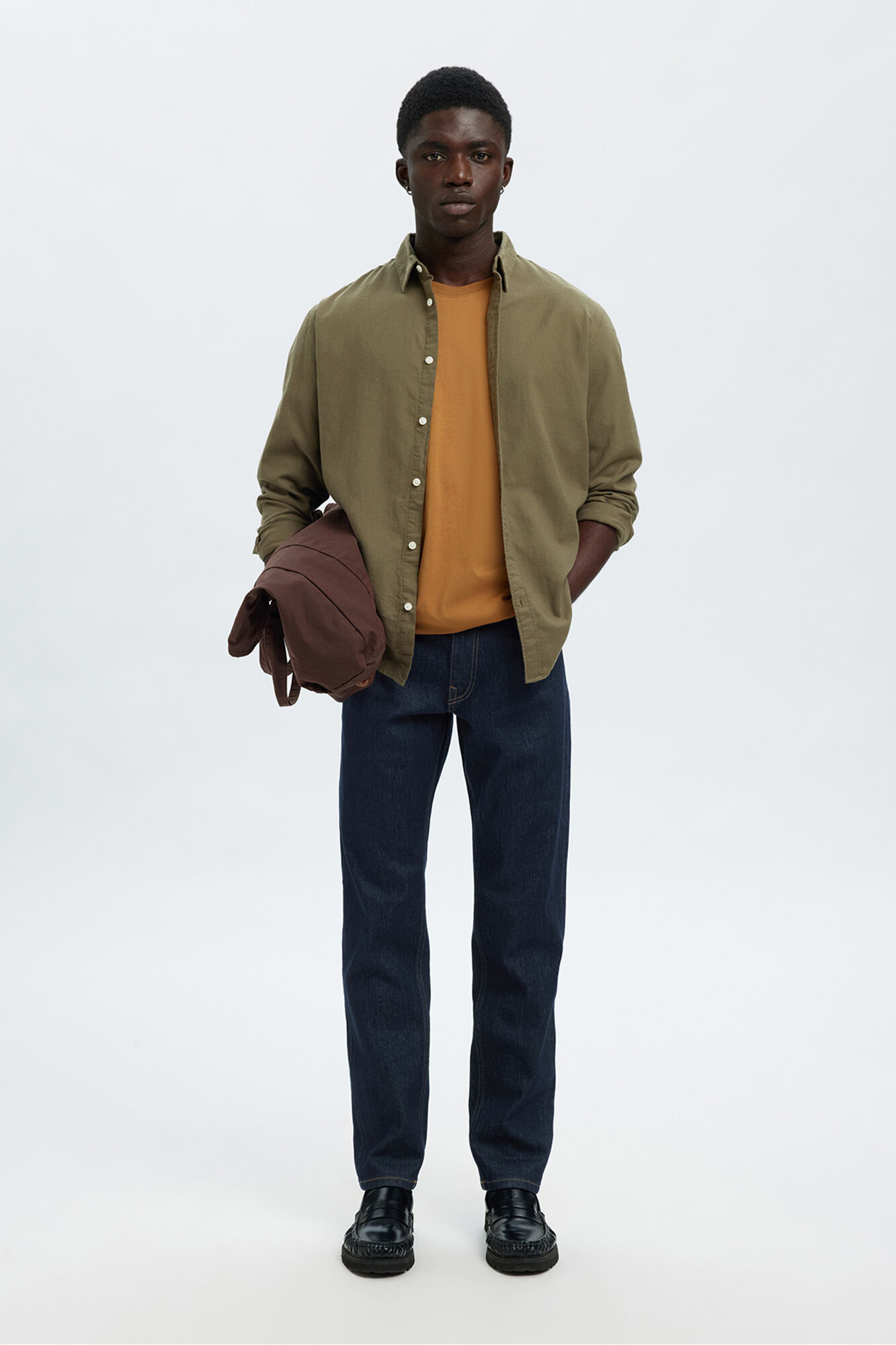 Selected Cal&ccedil;a cal&ccedil;a Slim Fit  Azul