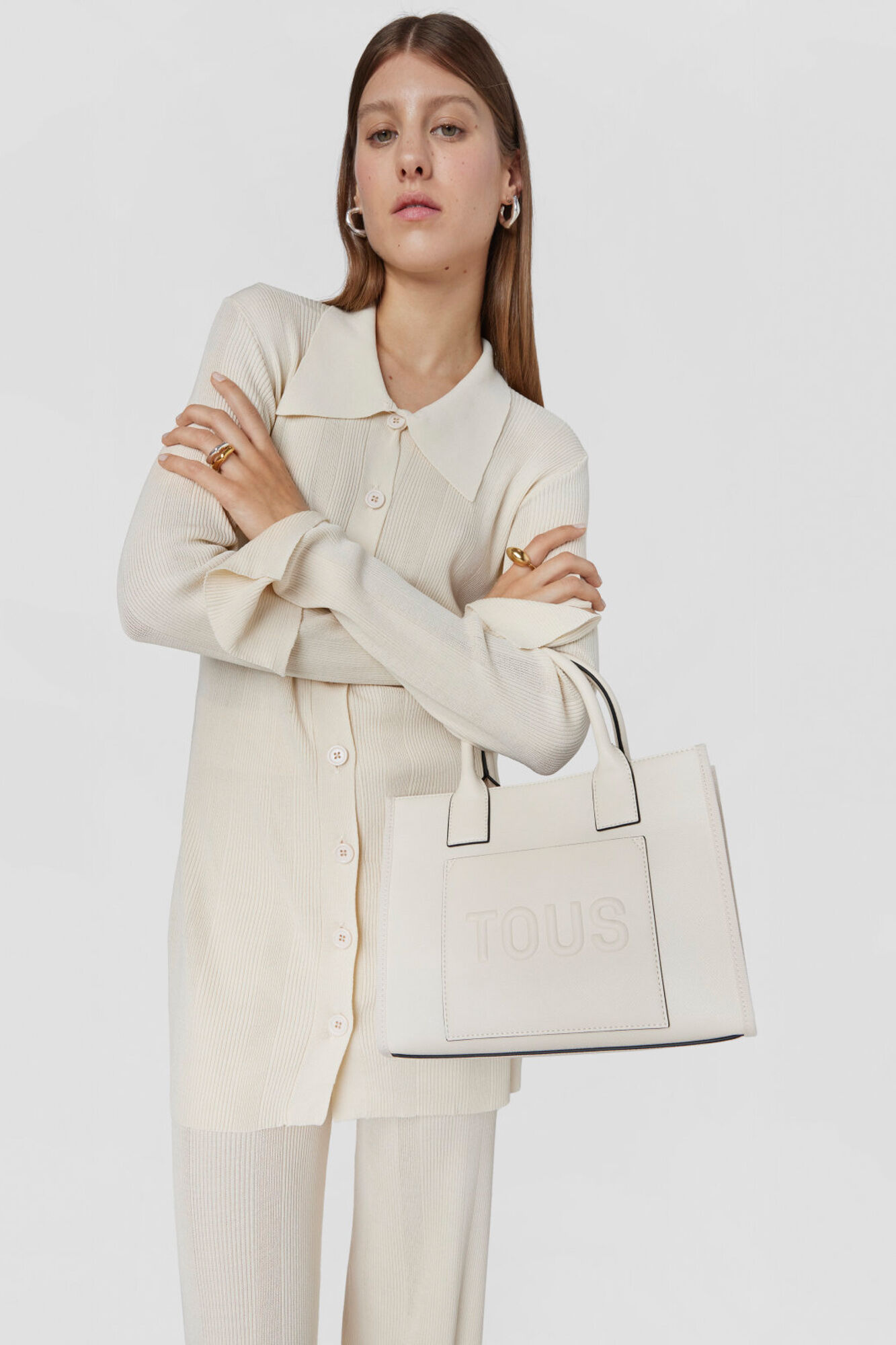 Tous Shopping mediano Amaya marfil TOUS La Rue Marfil