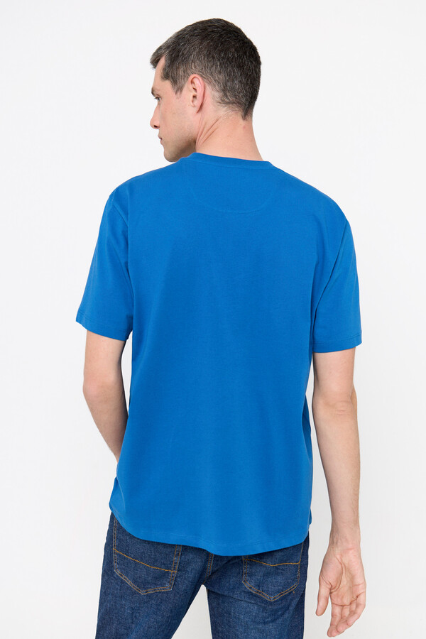 Cortefiel Camiseta gráfica sorolla Azul