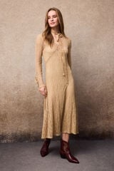 Slowlove Lace dress Beige