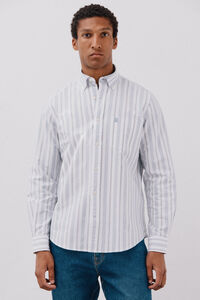 Cortefiel Striped oxford shirt