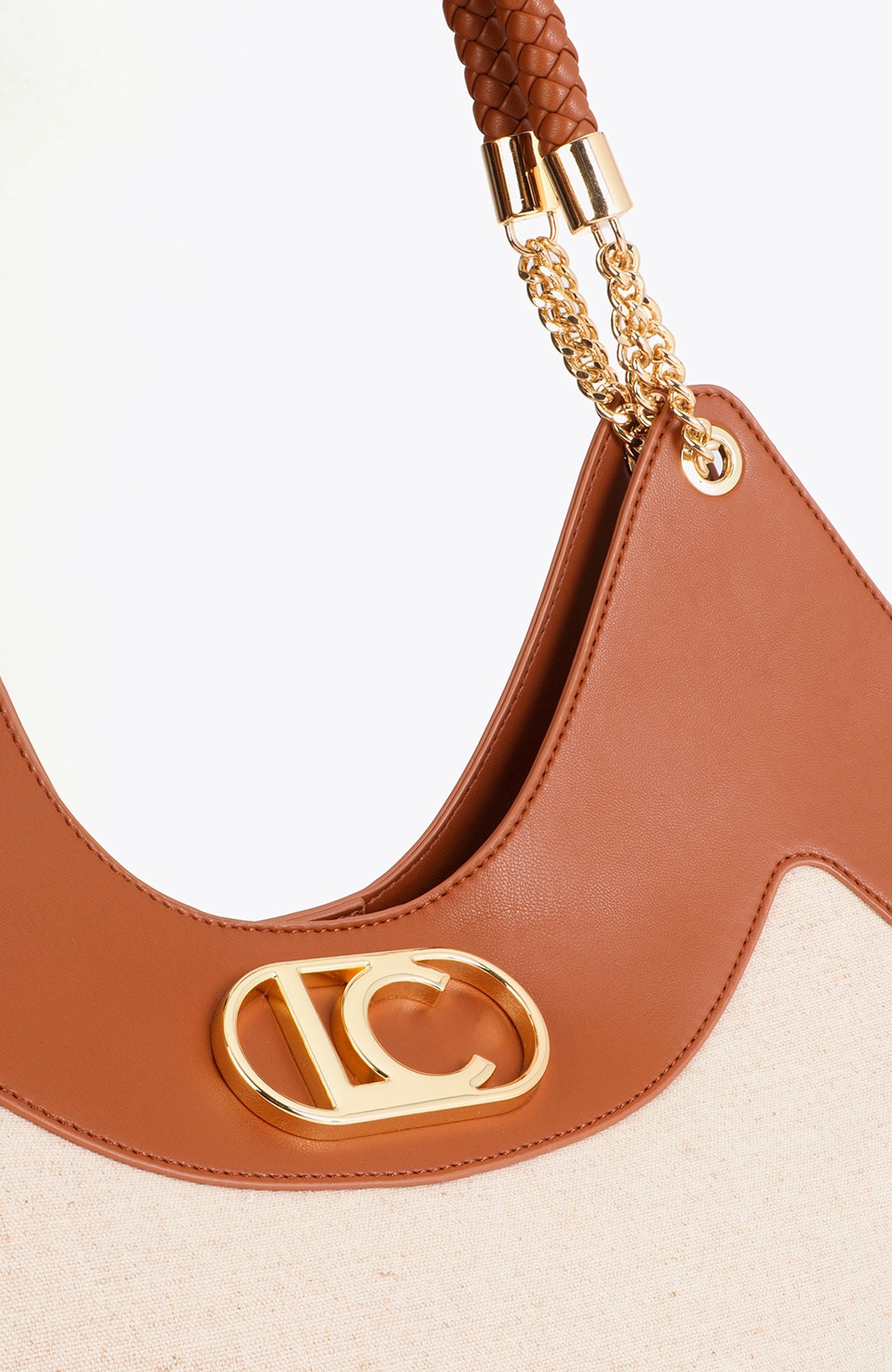 Lola Casademunt Mala shopper desestruturada Castanho