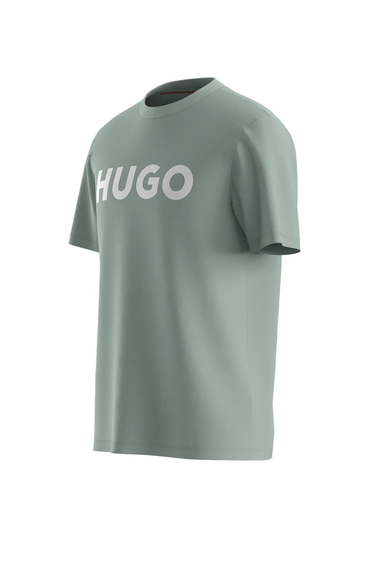 HUGO T-shirt de manga curta Verde