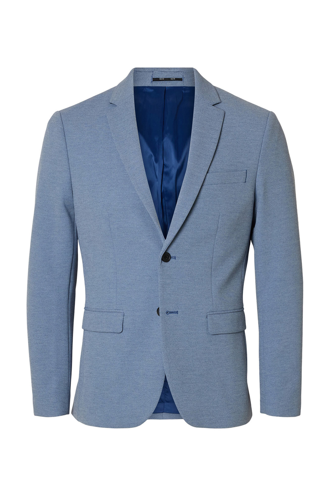 Selected Men's slim fit suit jacket Blue