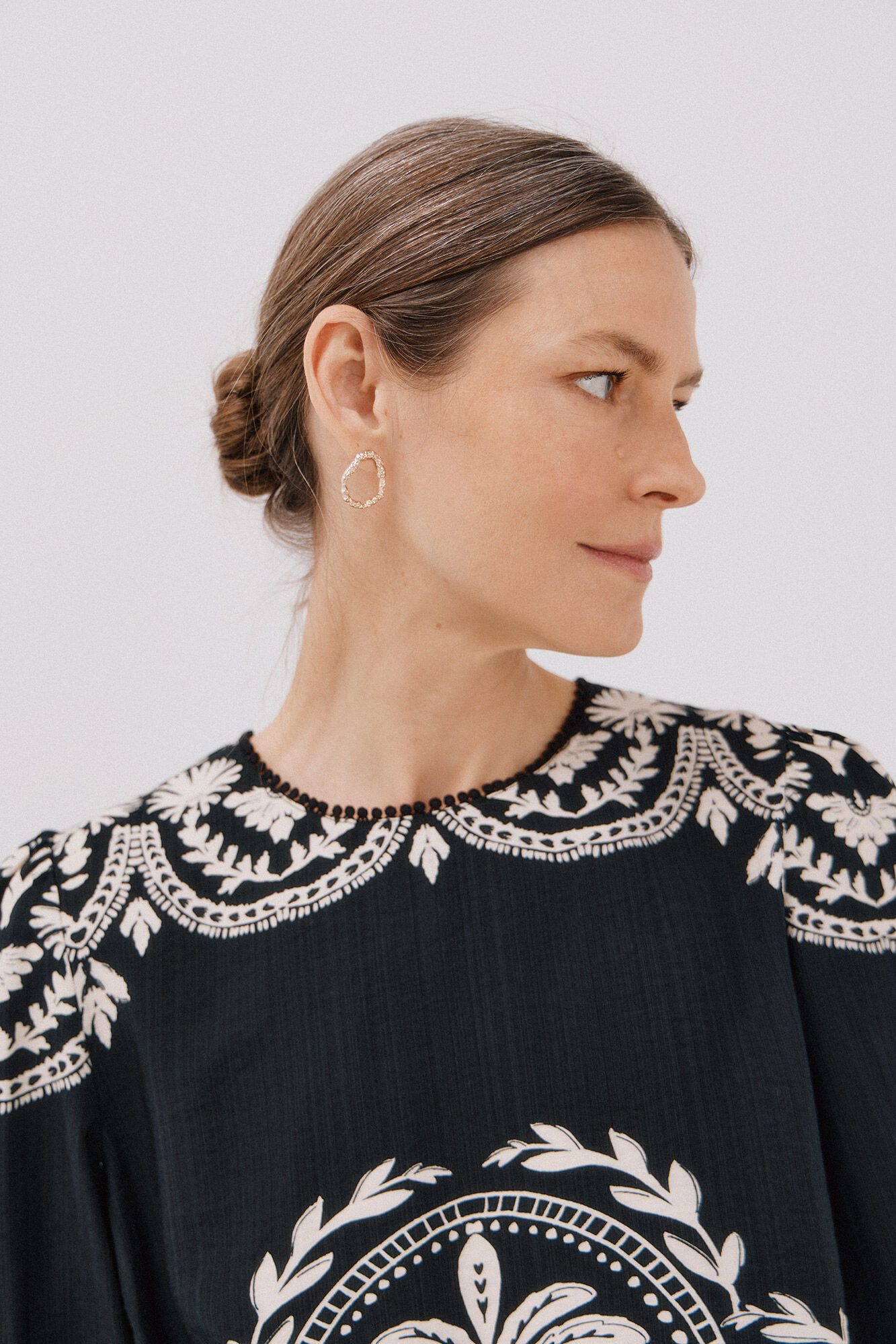 Cortefiel Printed blouse Multicolour