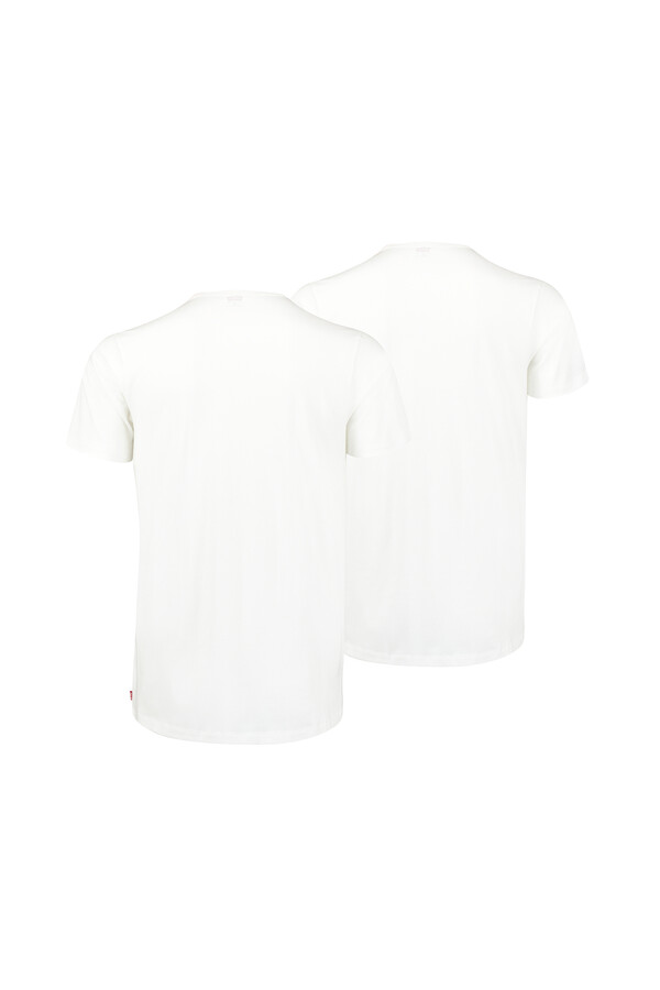 Cortefiel T-shirt de algodão Levi's Branco