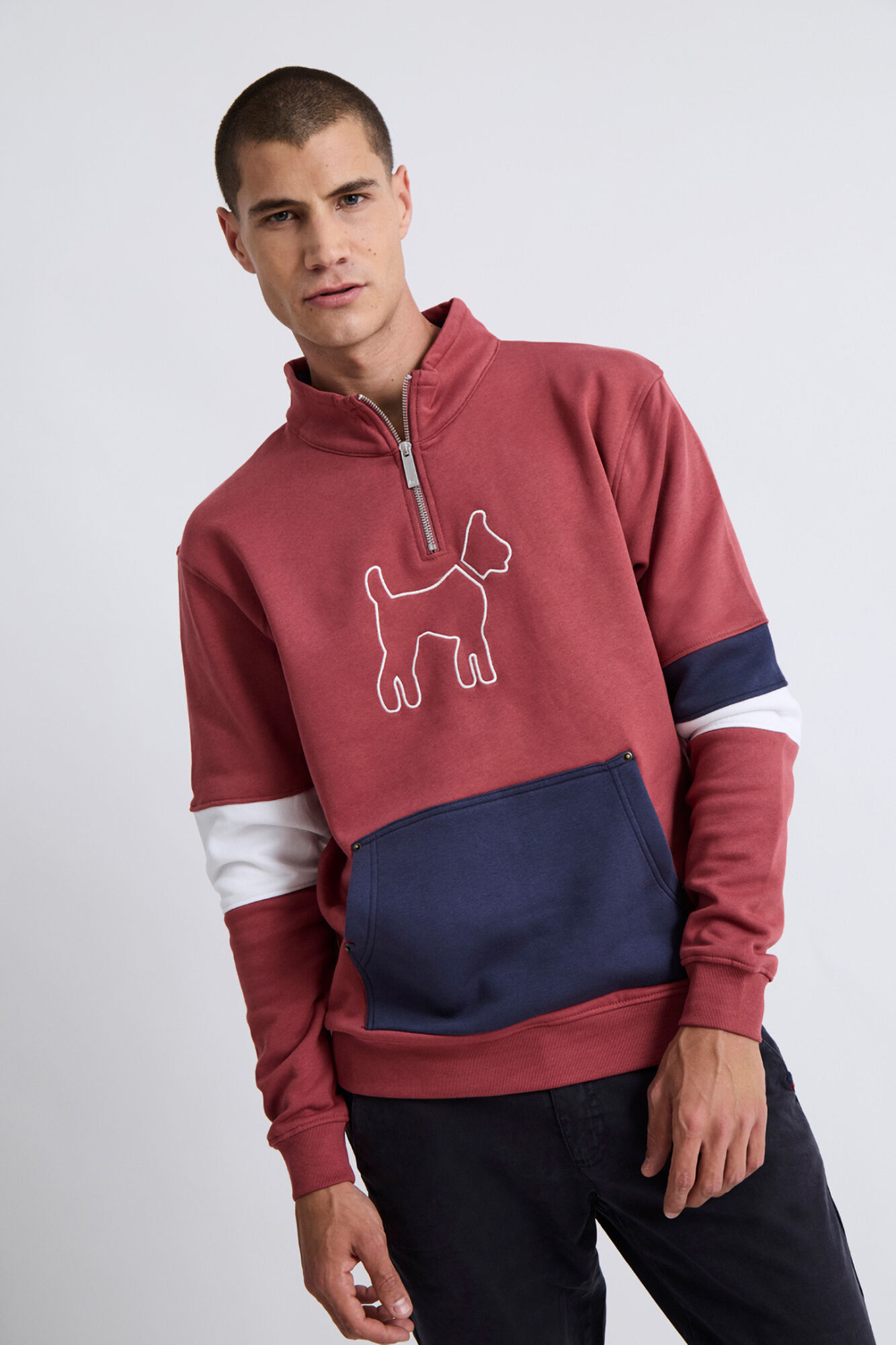 Williot Sweatshirt com manga multicolorida Granada