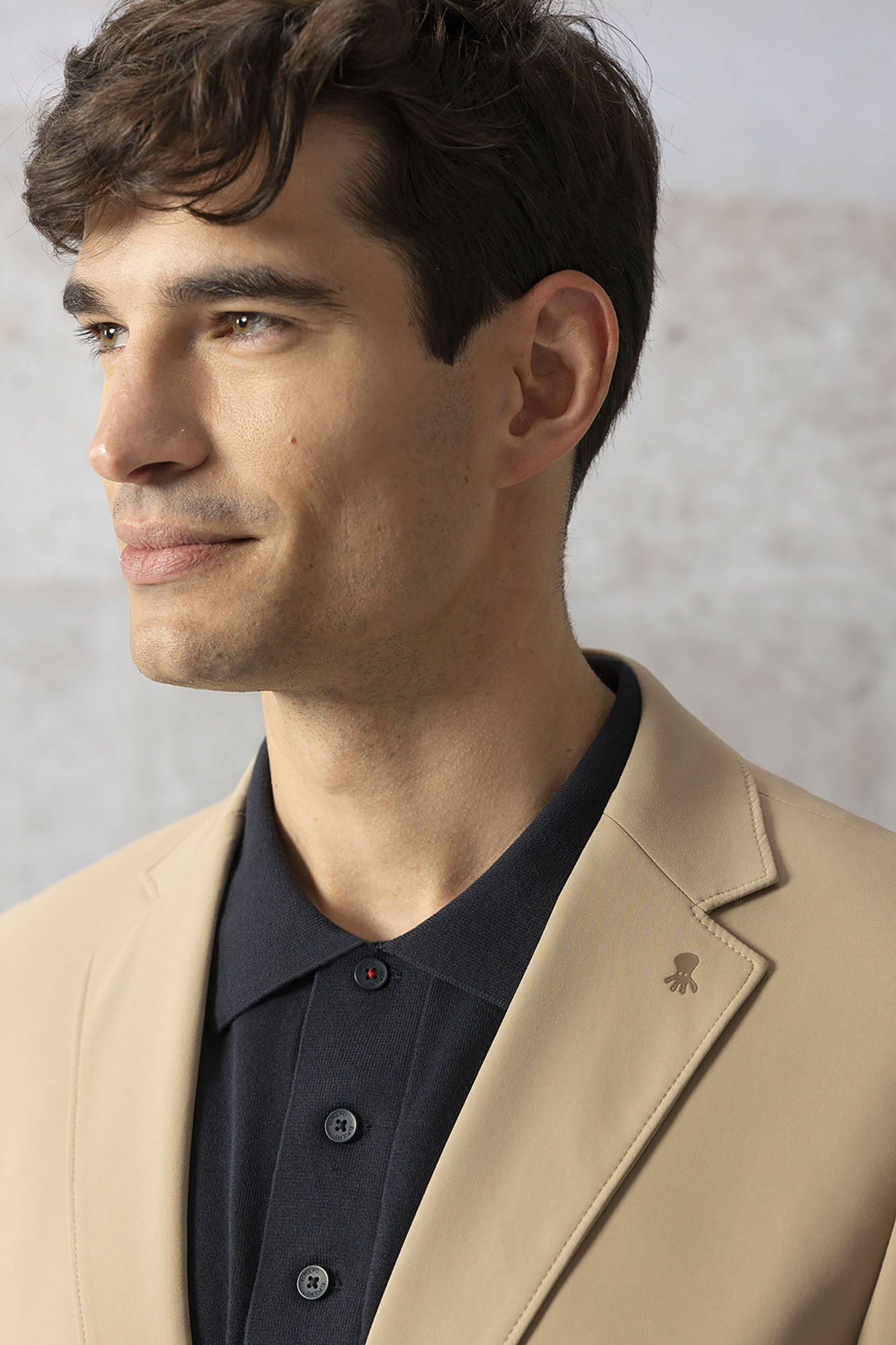 elPulpo Ultralight classic taupe blazer Nude