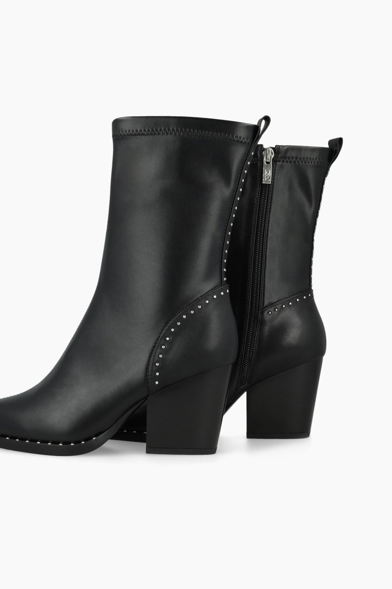 Lodi Botins de salto estilo cowboy Preto