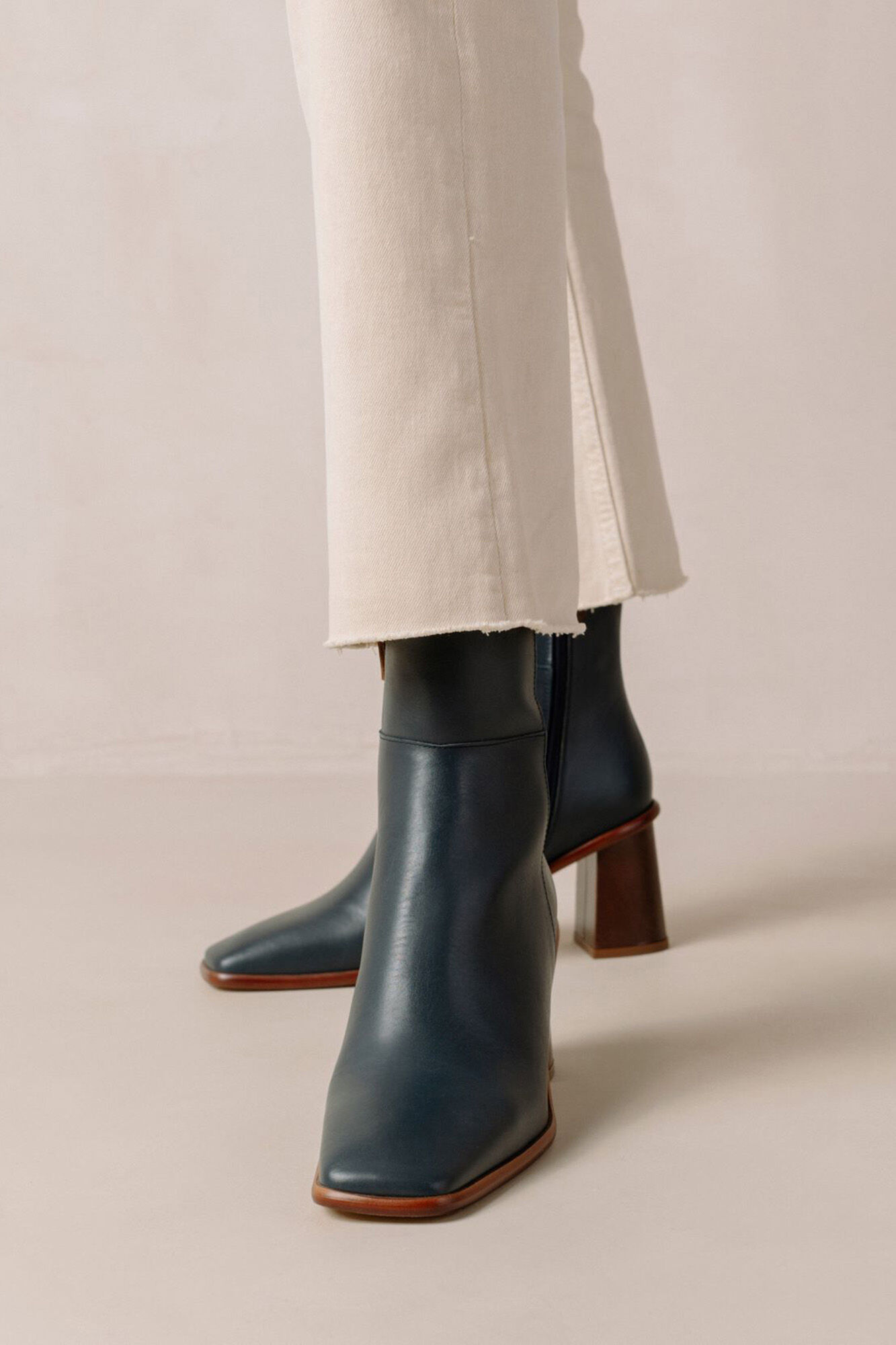 Alohas Botins West Vintage azul-lazuli Azul