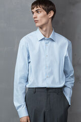 Selected Camisa Slim Fit de vestir Azul