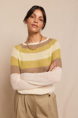 Slowlove Camisola multicolor Ecru