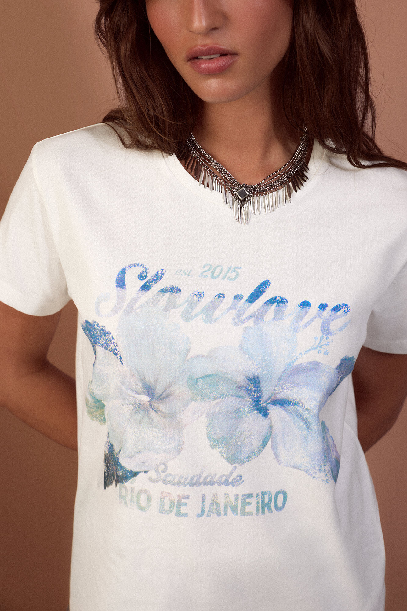Slowlove Camiseta estampada Multicolor