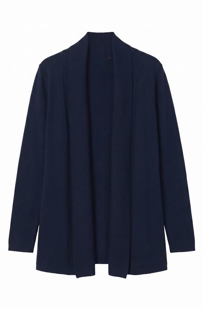 Cortefiel Cardigan with shawl neckline Navy