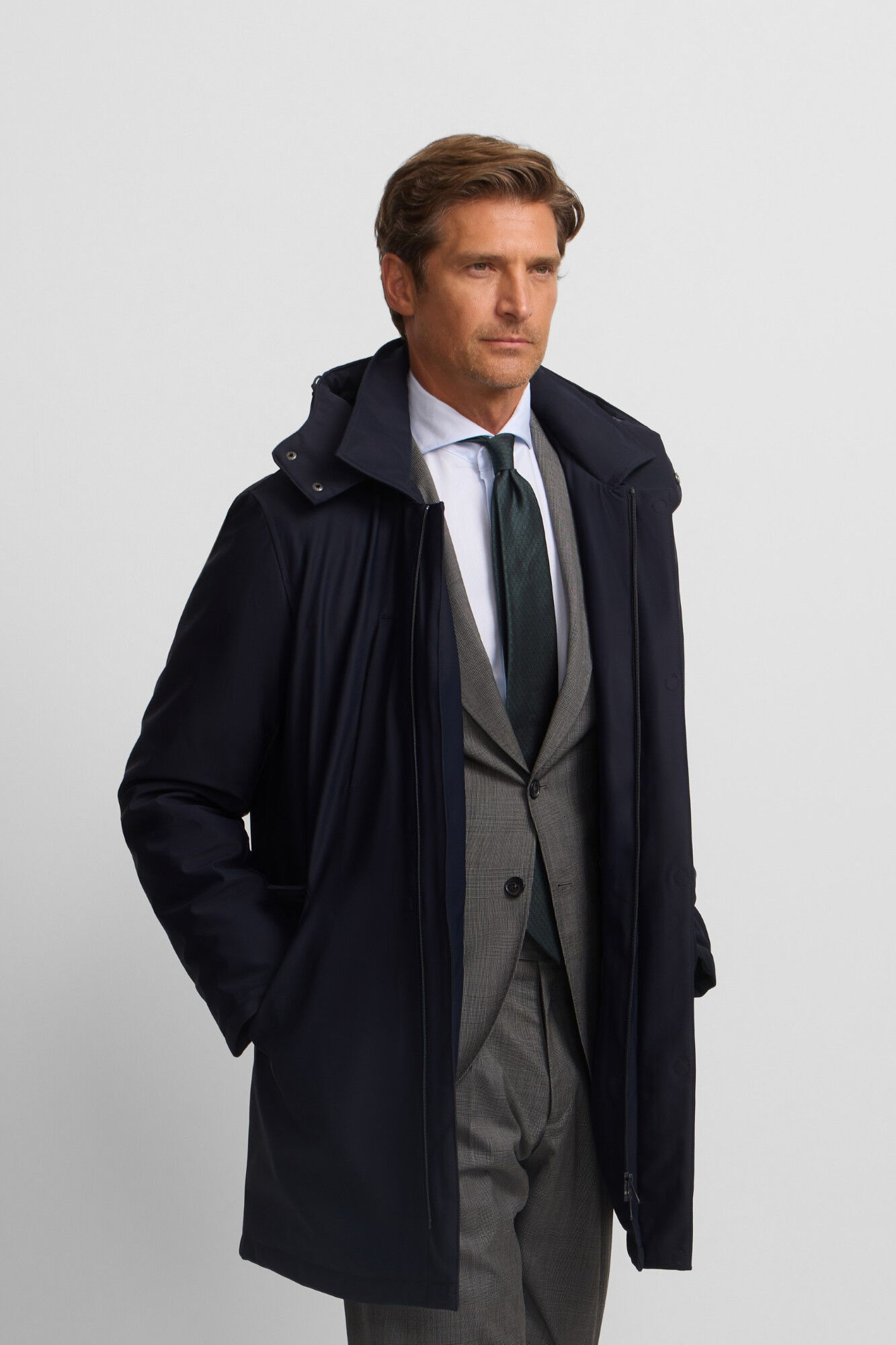 Silbon Parka t&eacute;cnica tailoring