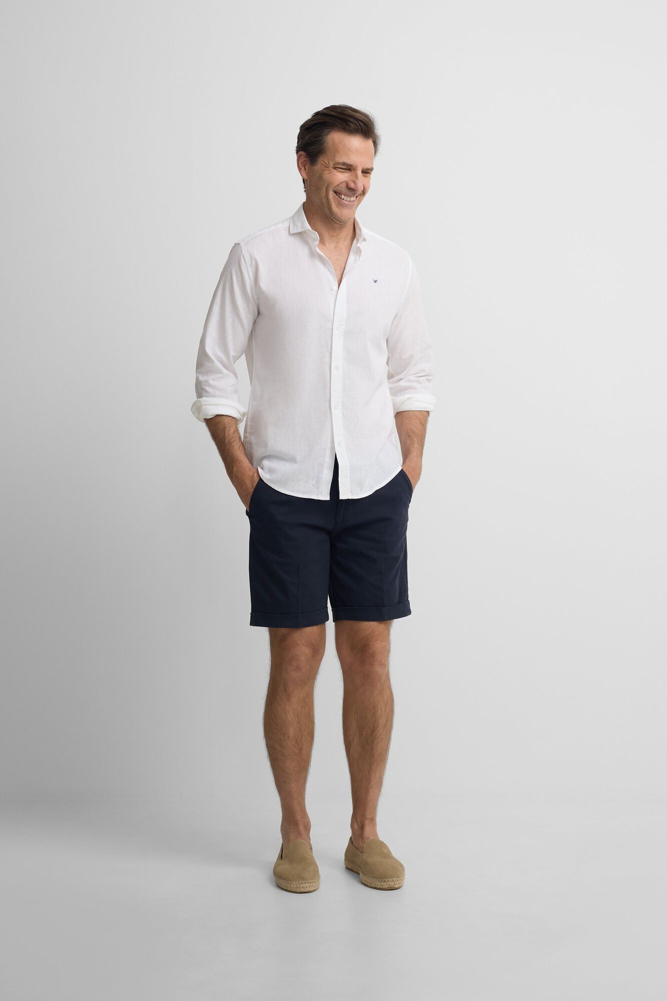 Silbon Camisa sport em linho