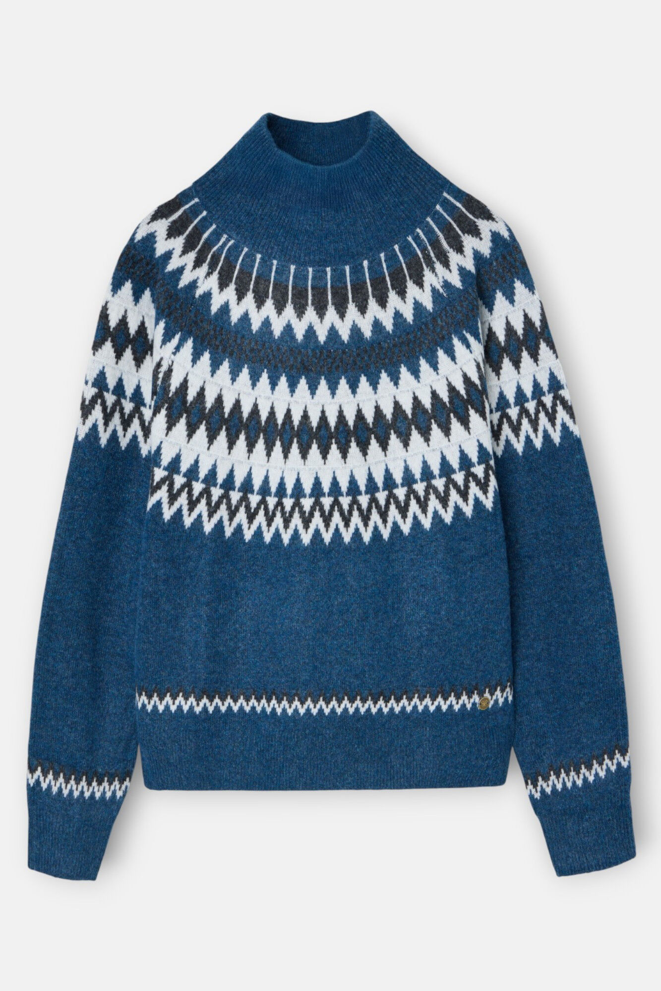 Silbon Camisola jacquard Azul