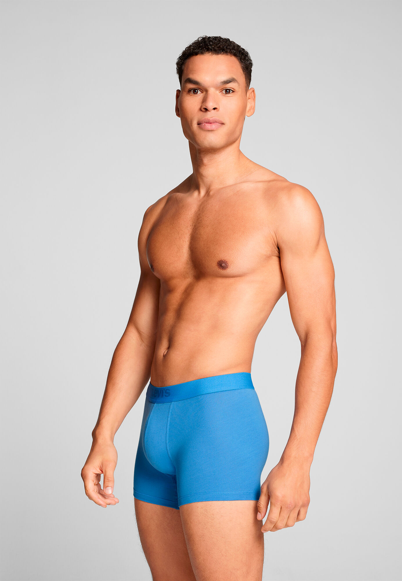 Levi's Pack de 2 calzoncillos b&oacute;xer Levi's de algod&oacute;n Estampado azul