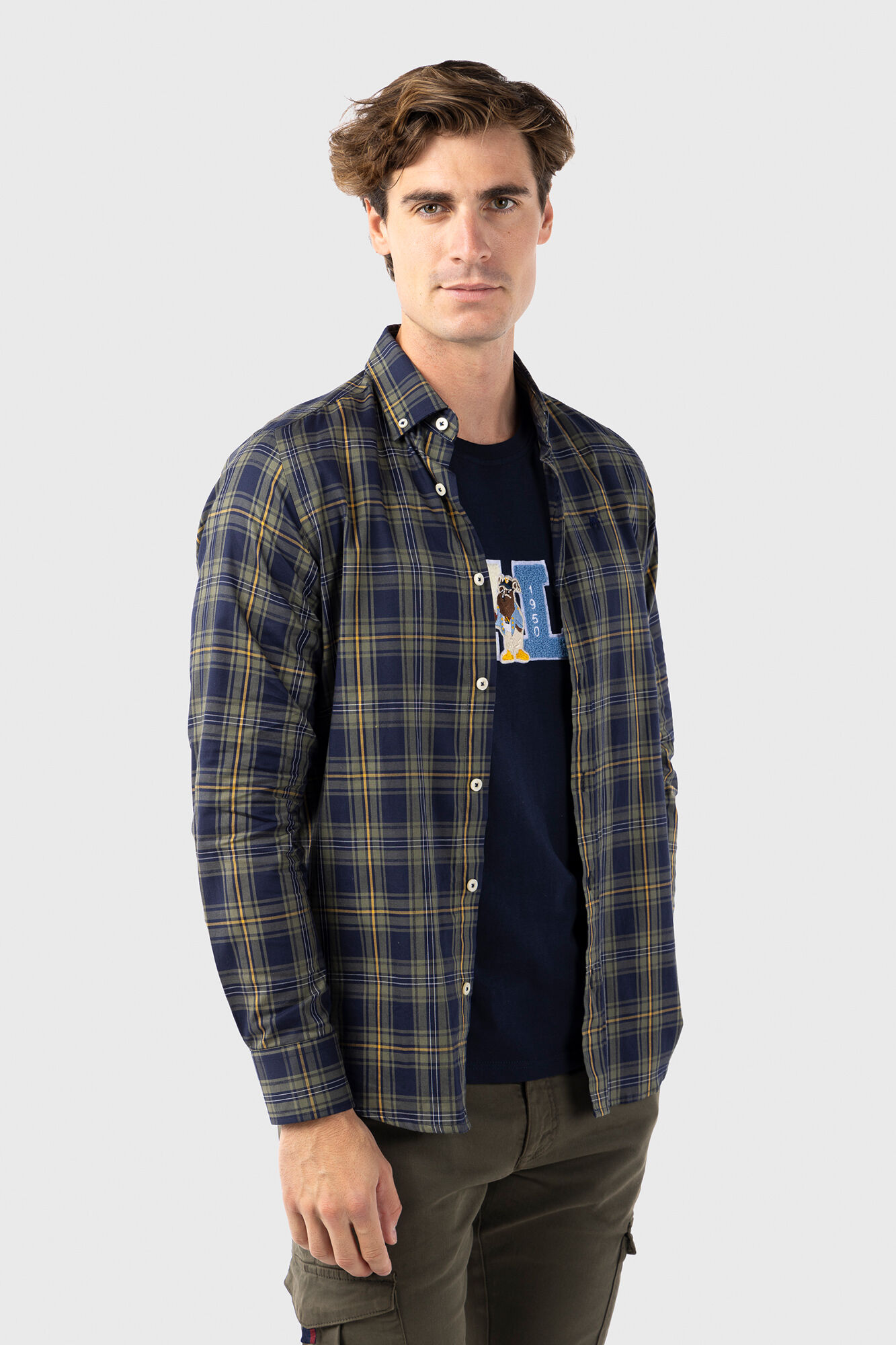 Williot Camisa xadrez Azul