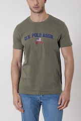 Us Polo T-shirt de manga curta Verde